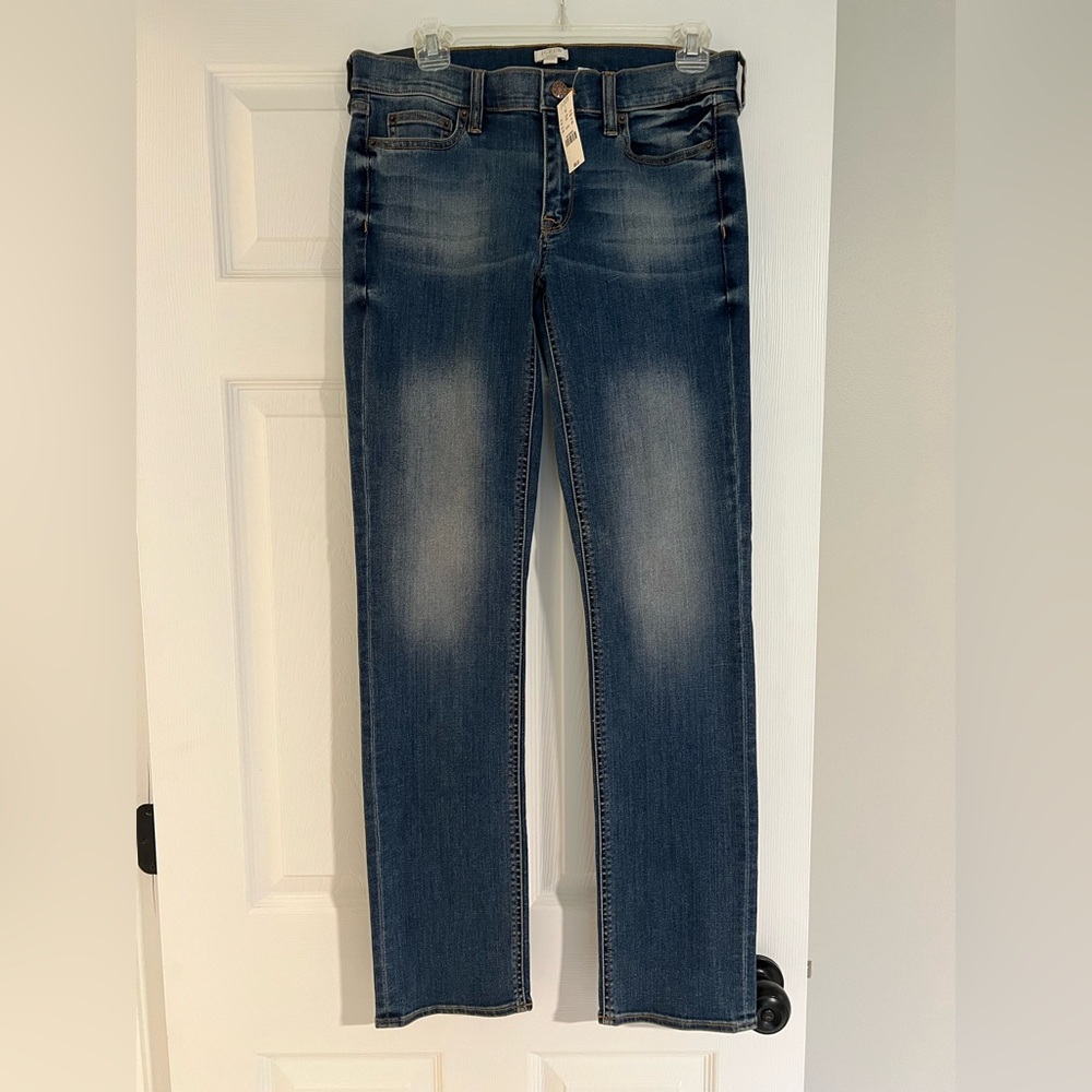 J. Crew Women's Skinny Jeans - Dark Blue